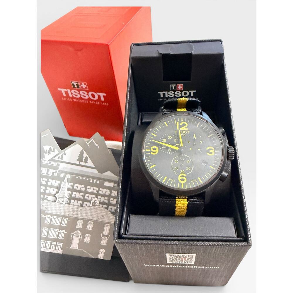 Tissot Tour de France Chronograph Watch NEW Full Set